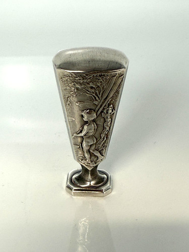 Rare cachet argent massif - cachet,