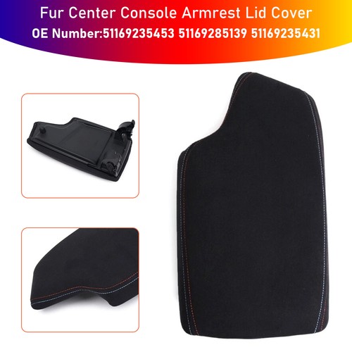 Fur center console armrest - fur,
