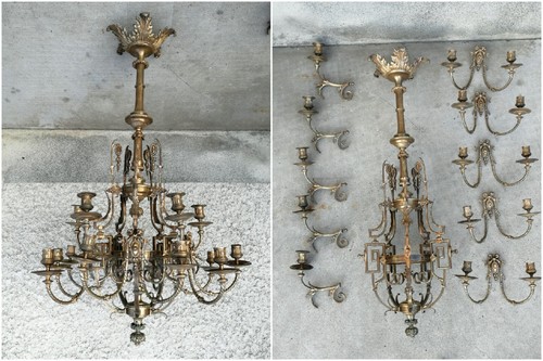 Ancien lustre style - ancien, empire