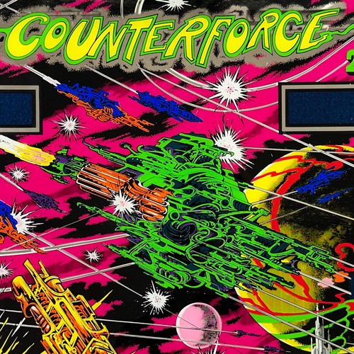 Gottlieb counterforce pinball - counterforce,