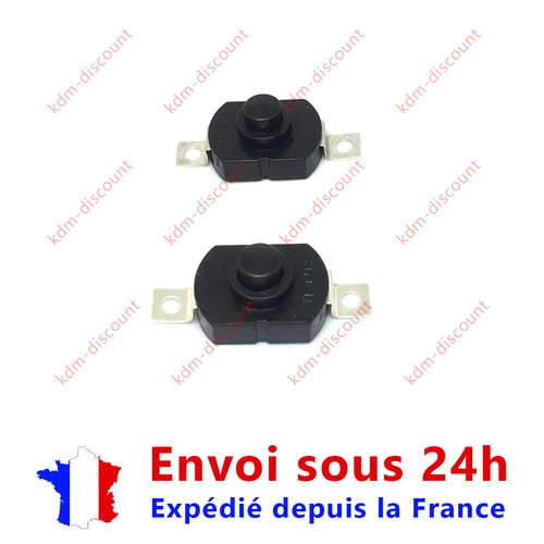 Lot interrupteurs boutons - de,