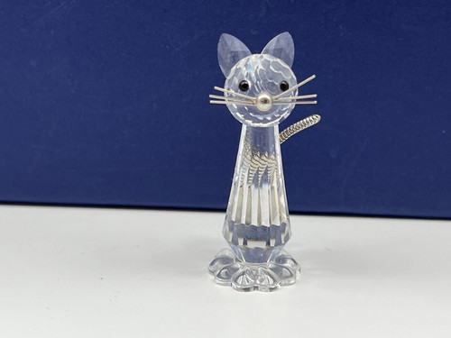 Figurine swarovski 183274 chat - swarovski,