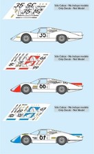 Décal Porsche 907 LH Le Mans