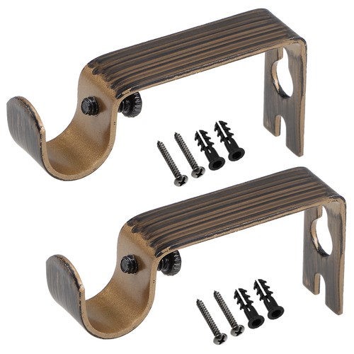 Rideau barre support - support, fer
