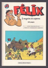 FÉLIX LE MAGAZINE DU SUSPENSE N°1 . 1982 . MAURICE TILLIEUX / ATTANASIO .