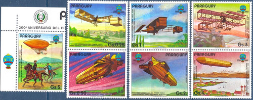 Paraguay 1984 aviation - 1984,
