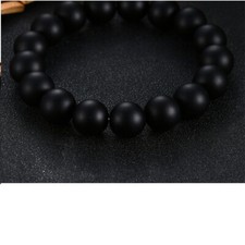 Bracelet grosses perles en bois