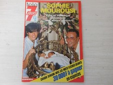 TELE 7 JOURS 1367 08.1986 MOUROUSI Marc LAVOINE RUGGIERI Rachel WARD MERENDA