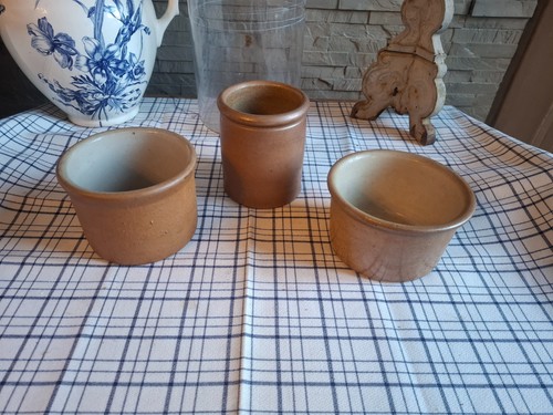 Lot pots anciens en - , gres