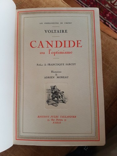 Candide voltaire illustré - voltaire,,