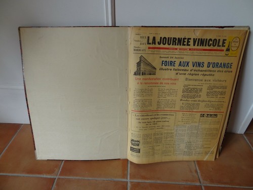 Journée vinicole ancien - la,