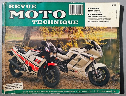 Revue technique moto yamaha - technique,