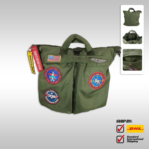 Top gun flight helmet bag - gun,