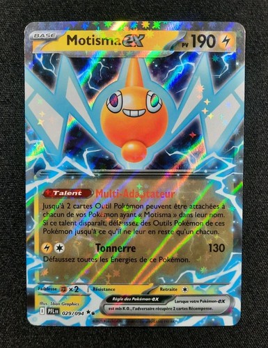 Carte pokémon motisma - pokémon, :