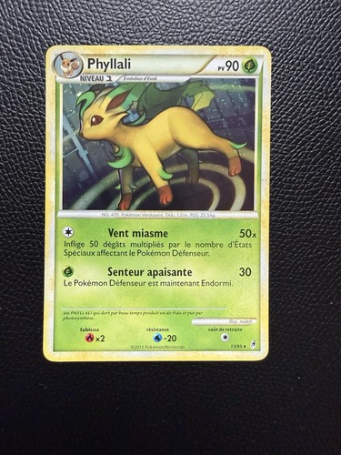 Carte pokémon phyllali 95 - pokémon,