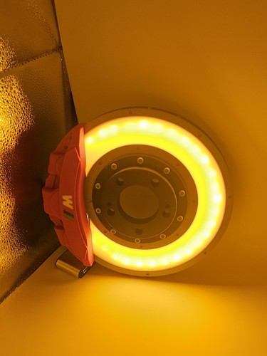 Logo figurine lampe disque - disque, de