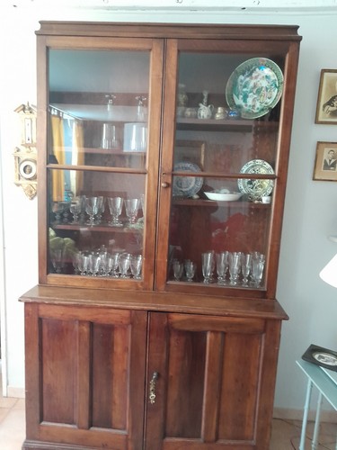 Meuble vaisselier anglais - vaisselier,