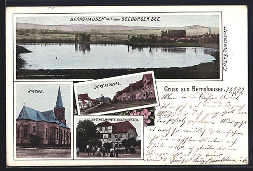 Carte postale bernshausen - postale, /