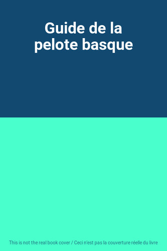 Guide pelote basque - guide,