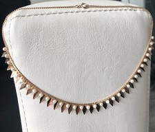 Collier draperie or 18 carats