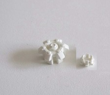 PLAYMOBIL (G3253) POMPIERS - Enjoliveur Blanc à 6 Pointes Camions 4820 4821 5362