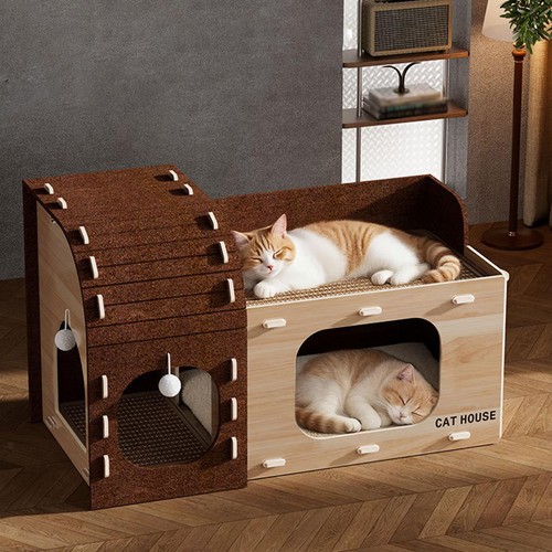 Niche pour chat - chat, de