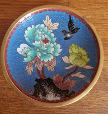 Coupelle en émaux cloisonnés