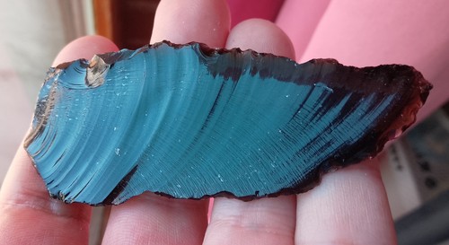14.1gr 72x32x6mm obsidienne