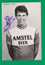 CYCLISME carte cycliste LUCIEN