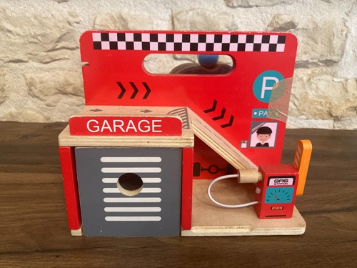 Garage bois pour enfant - garage, en