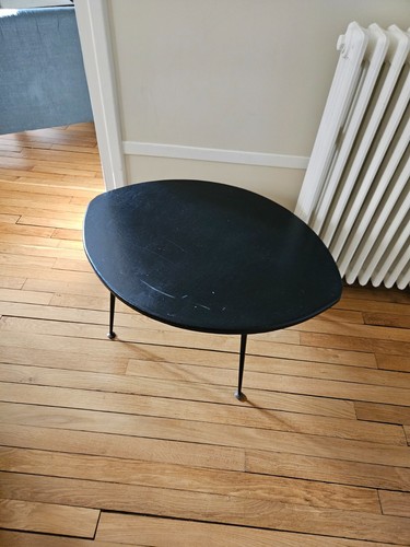 Table basse vintage - basse, couleur