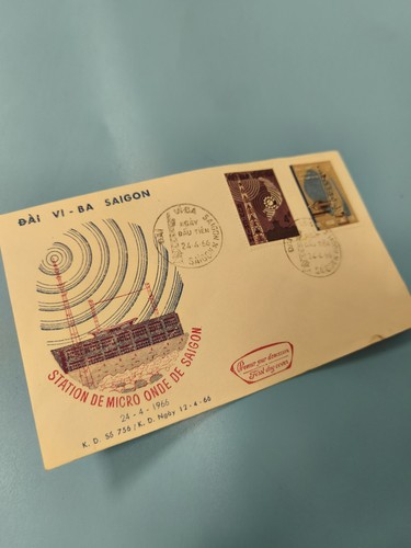 Ancienne enveloppe fdc vietnam - enveloppe,