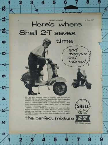 1960 shell two - 1960, two-stroke