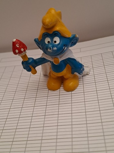 Figurine schtroumpf roi - figurine, le