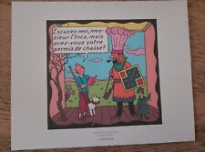 planche Tintin moulinsart