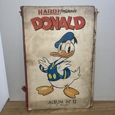 Ancien Album Nº12 Hardi Présente Donald Nºs 287 à 313 1952 - 1953