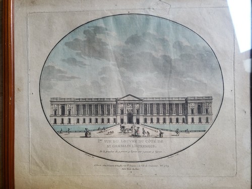 Janinet deux vues - de, paris