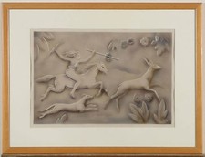  '' Diane chassant une gazelle