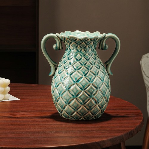 Vintage style ceramic vase - style,