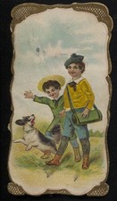 Rare Vintage Chromo Card