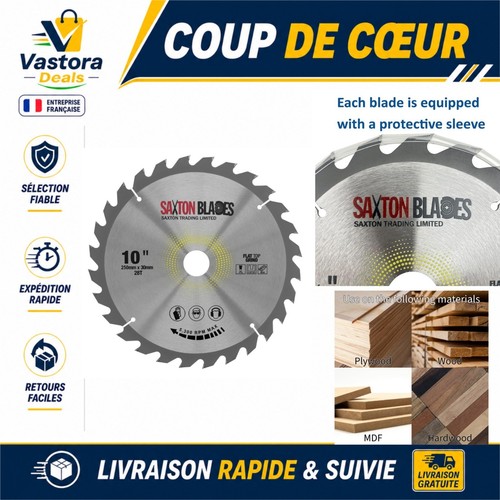 Lame scie circulaire tct - de,