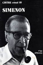 CISTRE ESSAI 10. SIMENON L'Age