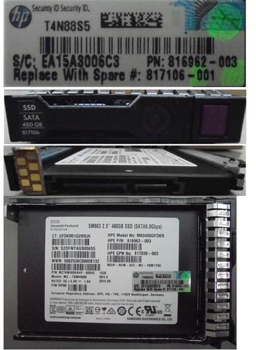 Ssd enterprise remplaçable - hp,
