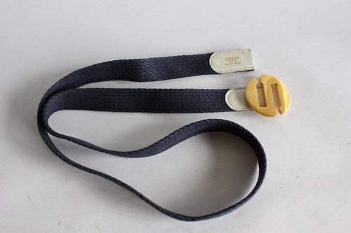 Hermes ceinture cuir blanc - hermes,