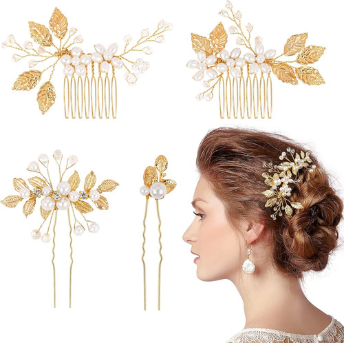 Pièces accessoires cheveux - 4,