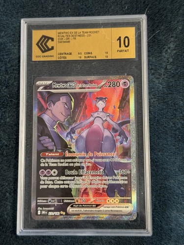 Ccc gold label mewtwo - label, ex