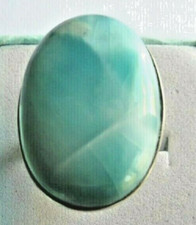 Bague en véritable Larimar 26