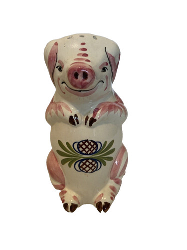 Salière cochon faïence - en,