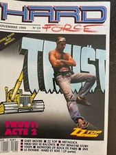 Magazine Hard Force n°23, Trust, ZZ Top, Metallica, Gary Moore, Nikki Sixx