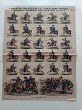 IMAGE DE GANGEL - METZ - MILITARIA - COSAQUES CHARGEANT LA CAVALERIE TURQUE
